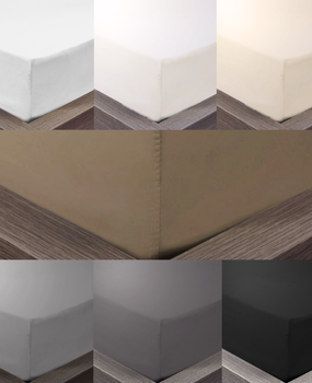 Beau Maison Fitted sheet Cotton Assorted