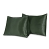 Beauty Silk Gobelinkissen Satin Grün - 2 Stück Beauty Silk Gobelinkissen Satin Grün - 2 Stück