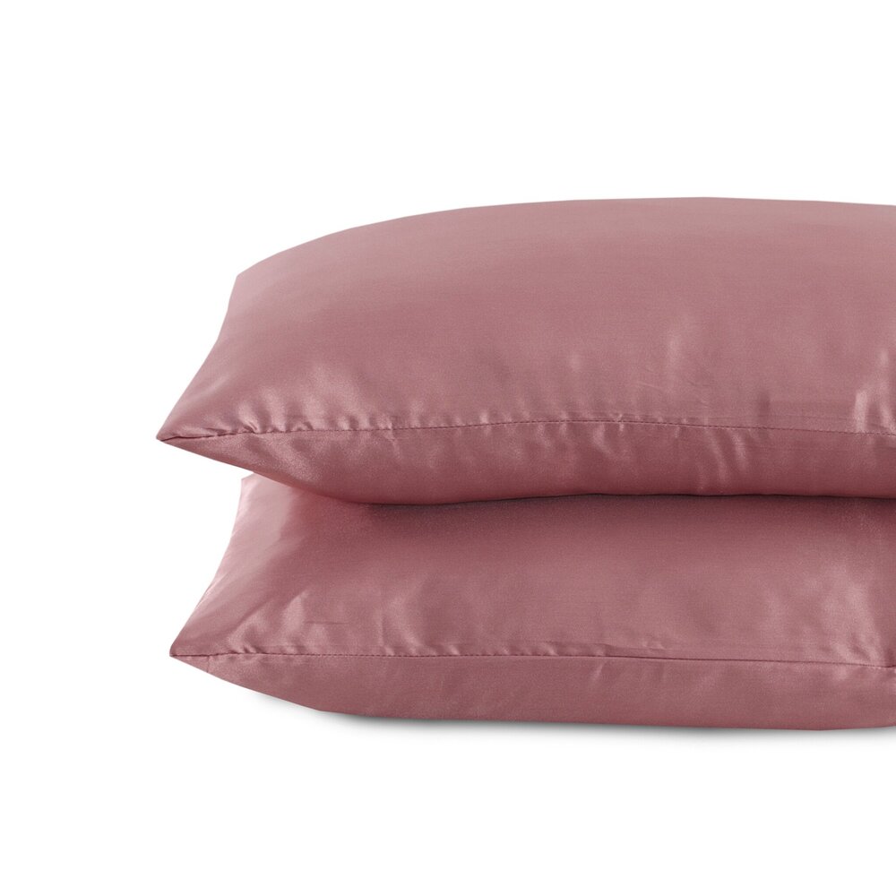 Beauty Silk Tapestry cushions Satin Old Pink - 2 pieces