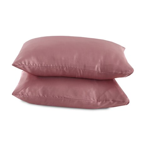 Beauty Silk Tapestry cushions Satin Old Pink - 2 pieces