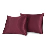 Beauty Silk Satin Pillowcases Red - Copy