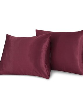 Beauty Silk Satin Pillowcases Red - Copy