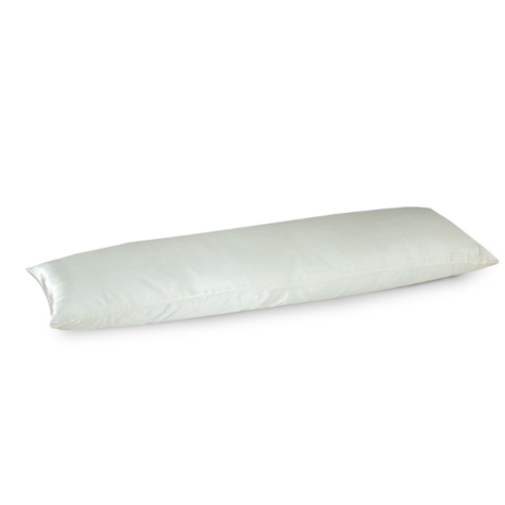 Beauty Silk Satin Body Pillow Case Off White | 40x145 cm