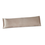 Beauty Silk Satin Body Pillow Case Taupe | 40x145 cm
