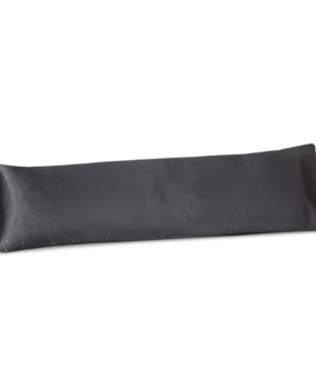 Beauty Silk Satin-Körperkissenbezug Grau | 40x145 cm