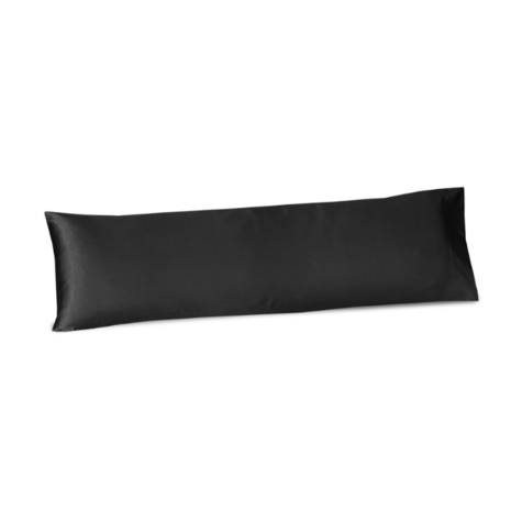 Beauty Silk Satin Body Pillow Pillowcase Black | 40x145 cm Beauty Silk Satin Body Pillow Pillowcase Black | 40x145 cm