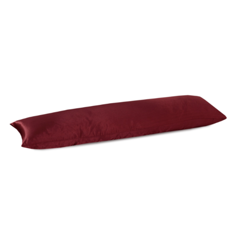 Beauty Silk Satijnen Body Pillow Kussensloop Burgundy | 40x145 cm Beauty Silk Satijnen Body Pillow Kussensloop Burgundy | 40x145 cm