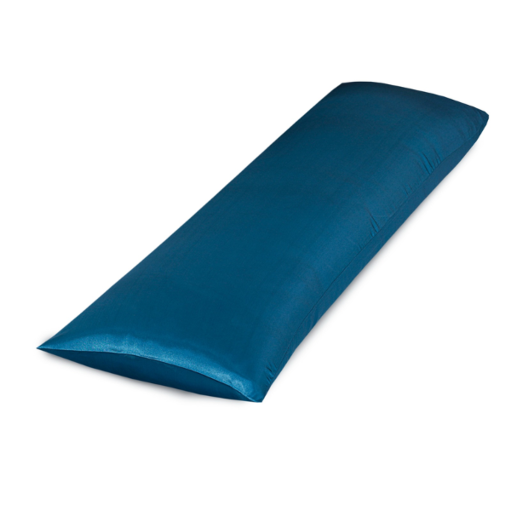 Beauty Silk Satin Body Pillow Pillowcase Petrol Blue | 40x145 cm Beauty Silk Satin Body Pillow Pillowcase Petrol Blue | 40x145 cm