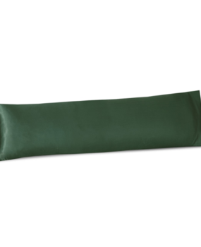 Beauty Silk Satin-Kissenbezug für den Seitenschläferkissenbezug Grün | 40x145 cm