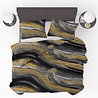 Beau Maison Marble Black Gold Duvet Cover Beau Maison Marble Black Gold Duvet Cover
