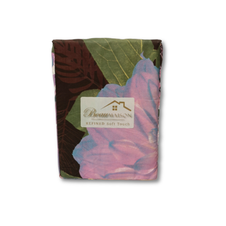 Beau Maison Purple Flowers Duvet Cover