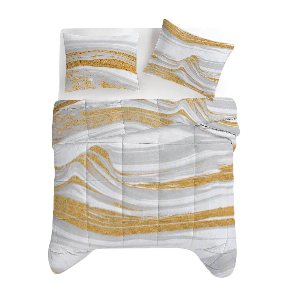 Beau Maison Marble White Gold Ready-Made Duvet / Duvet Without Cover