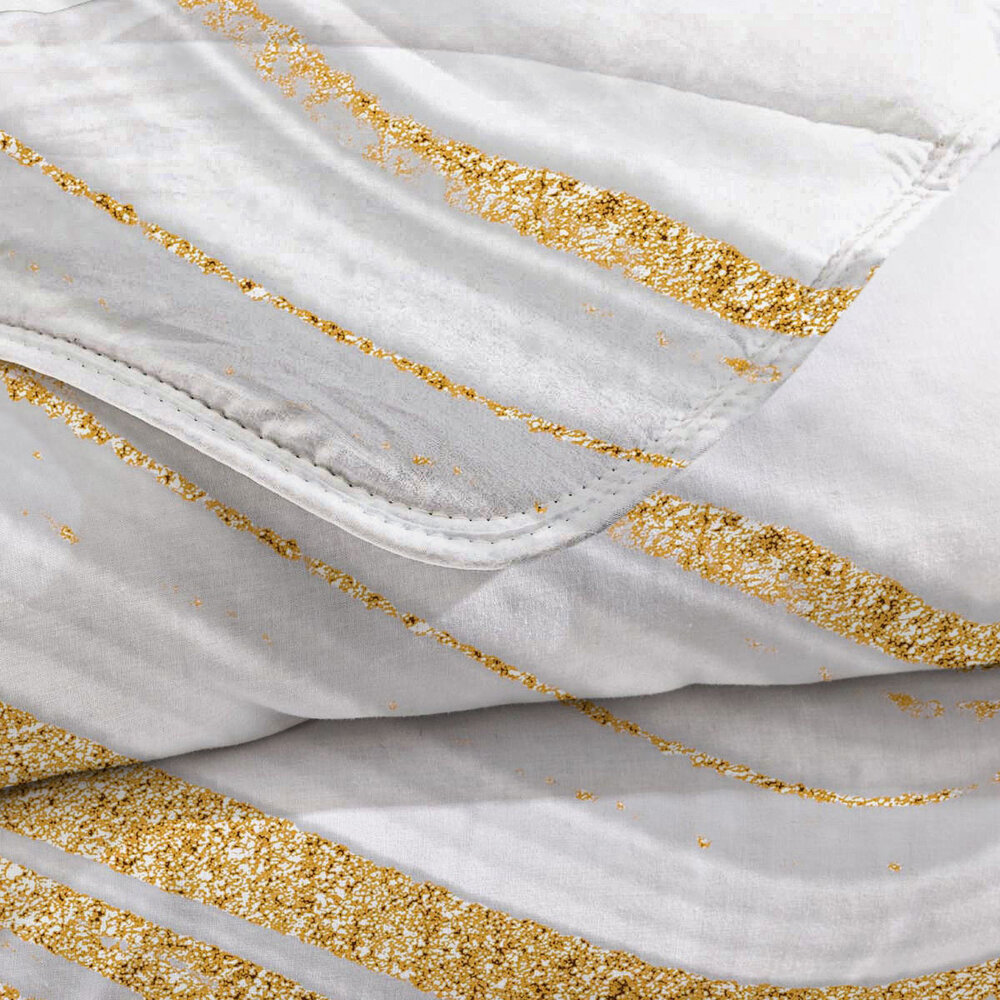 Beau Maison Marble White Gold Ready-Made Duvet / Duvet Without Cover