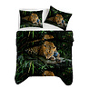Beau Maison Jungle Leopard Black Kant en Klaar Dekbed / Dekbed Zonder Overtrek Beau Maison Jungle Leopard Black Kant en Klaar Dekbed / Dekbed Zonder Overtrek
