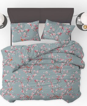 Beau Maison Bettbezug Japon Blau