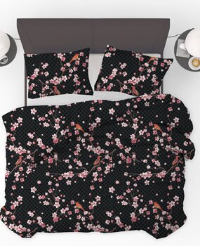 Beau Maison Bettbezug Japon Schwarz