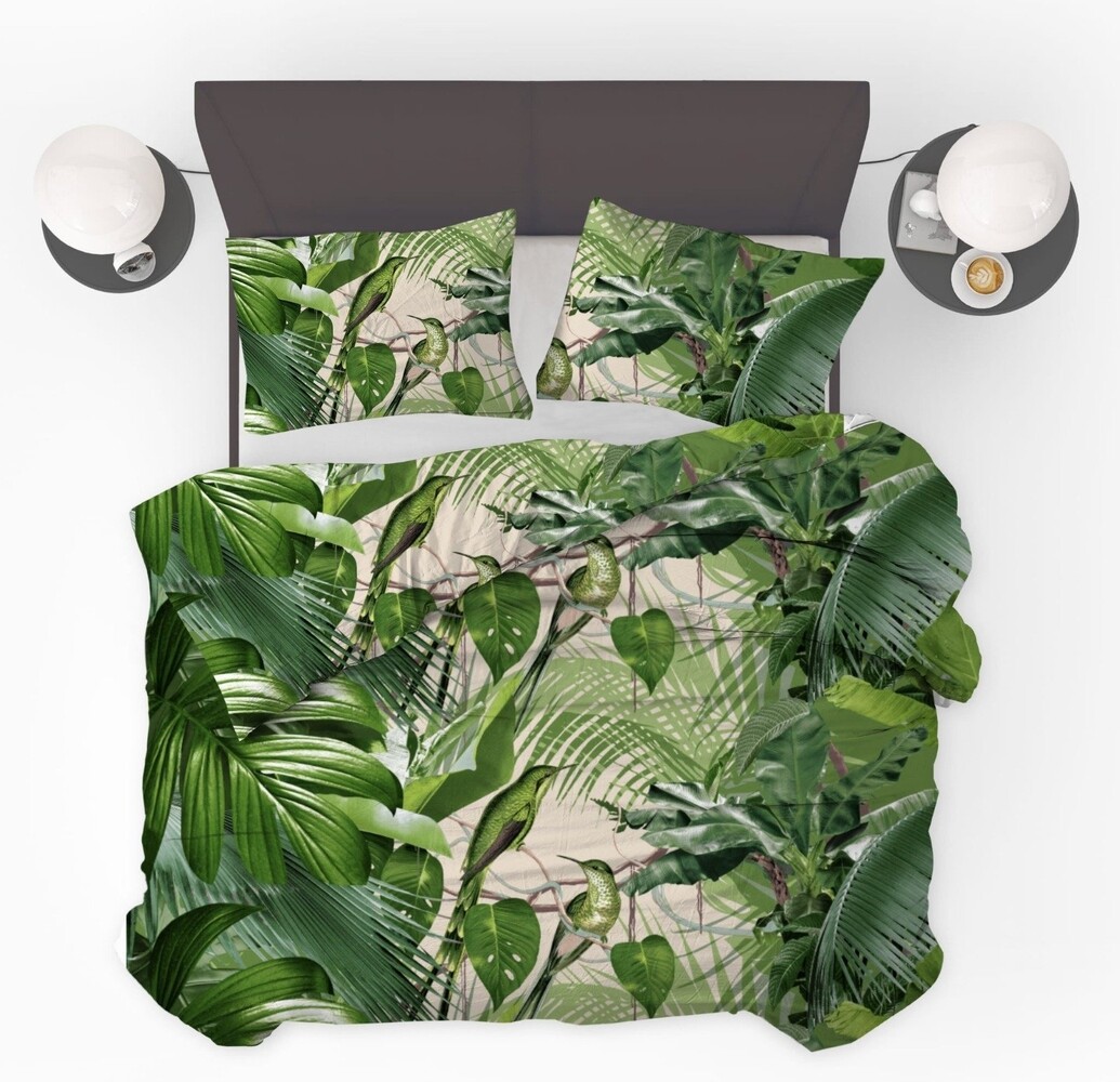 Beau Maison Jungle Jumina Microfiber Duvet Cover