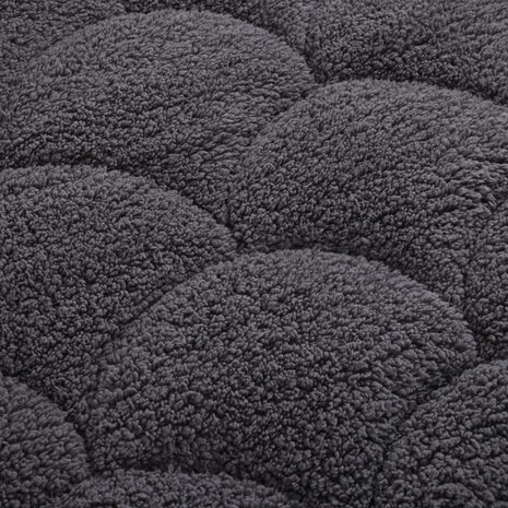 Beau Maison Velvet Sherpa Comfort Dekbed All Year – Luxe 2-in-1 Dekbed - Grey