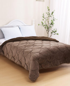 Beau Maison PRE ORDER! Velvet Sherpa Comfort Dekbed - Coffee Brown - All Year