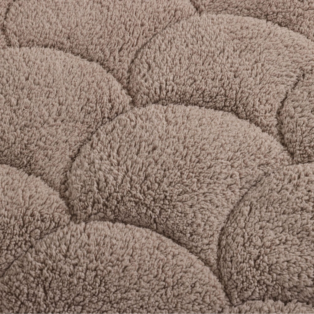 Beau Maison Velvet Sherpa Comfort Dekbed All Year – Luxe 2-in-1 Dekbed - Taupe