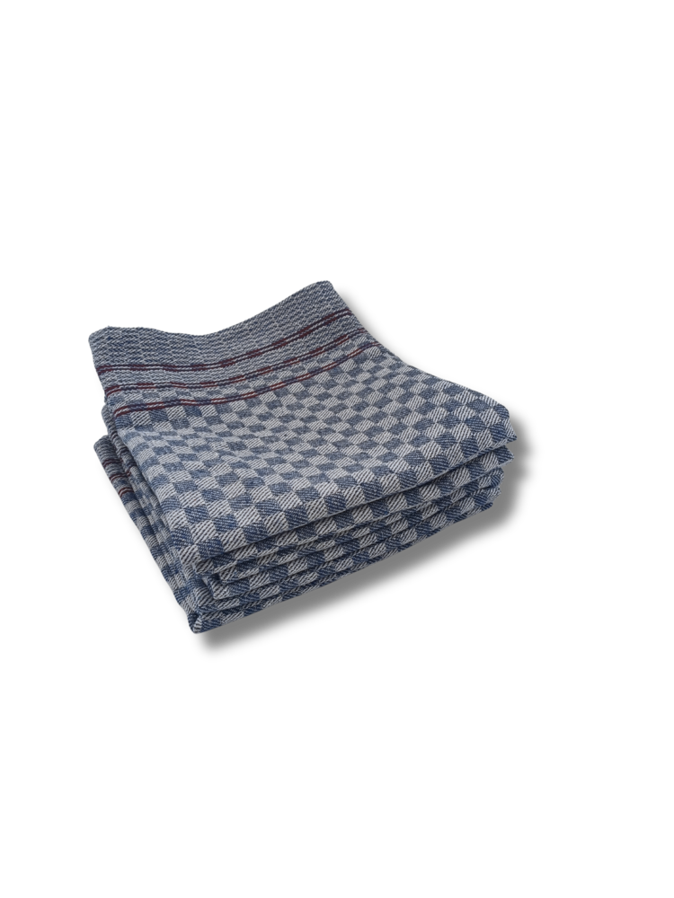 Beau Maison Checked Tea Towel Grey (set of 6) - Copy - Copy