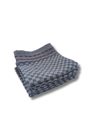 Beau Maison Checked Tea Towel Grey (set of 6) - Copy - Copy