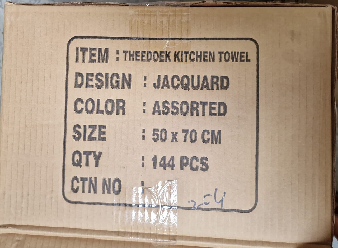 Stock Kariertes Geschirrtuch Grau (6er-Set) - Copy