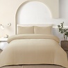 Beau Maison Waffle Fabric Duvet Cover Sand - 100% Cotton Beau Maison Waffle Fabric Duvet Cover Sand - 100% Cotton