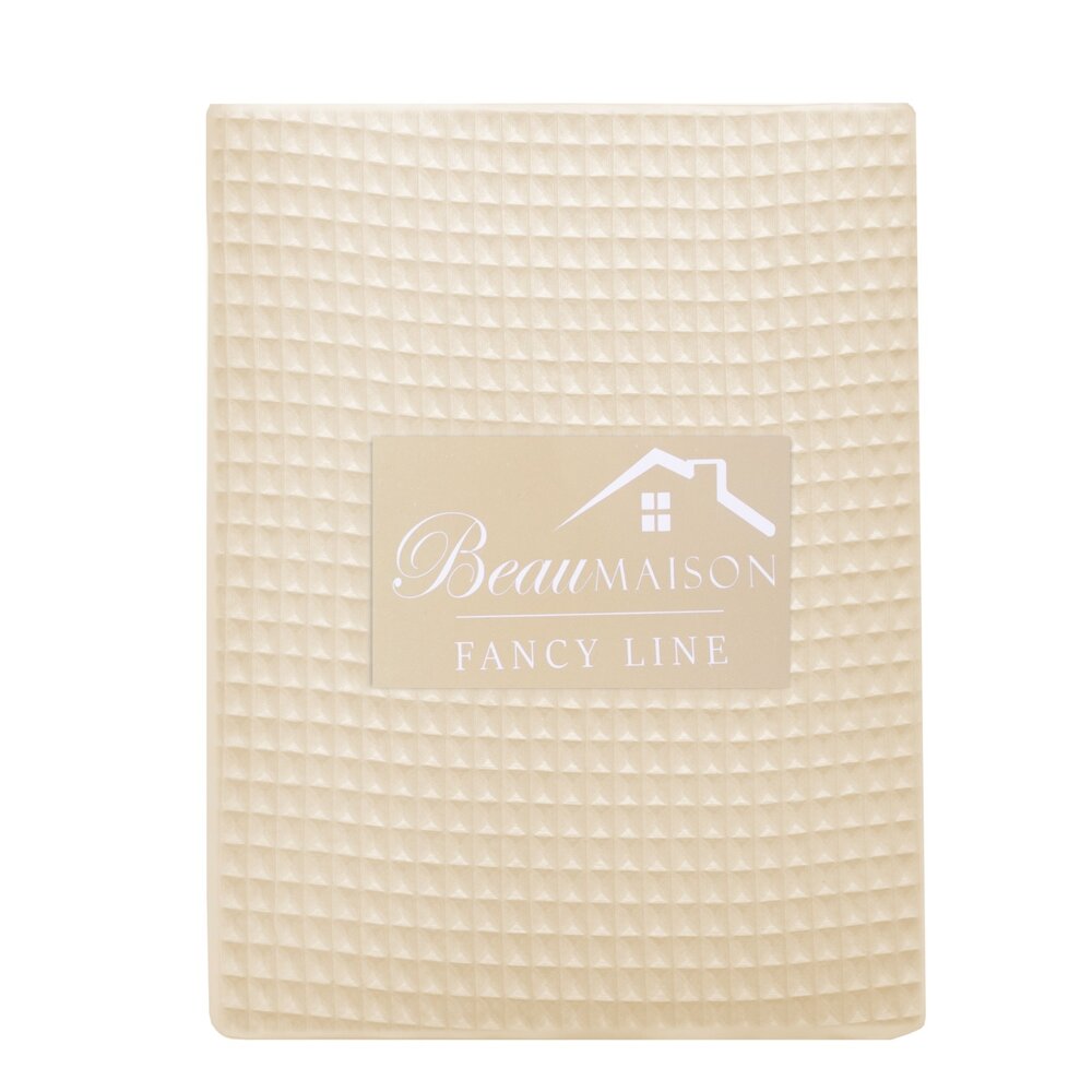 Beau Maison Waffle Fabric Duvet Cover Sand - 100% Cotton Beau Maison Waffle Fabric Duvet Cover Sand - 100% Cotton