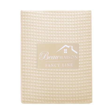 Beau Maison Waffle Fabric Duvet Cover Sand - 100% Cotton Beau Maison Waffle Fabric Duvet Cover Sand - 100% Cotton