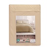 Beau Maison Waffle Fabric Duvet Cover Taupe - 100% Cotton Beau Maison Waffle Fabric Duvet Cover Taupe - 100% Cotton