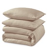 Beau Maison Waffle Fabric Duvet Cover Taupe - 100% Cotton Beau Maison Waffle Fabric Duvet Cover Taupe - 100% Cotton