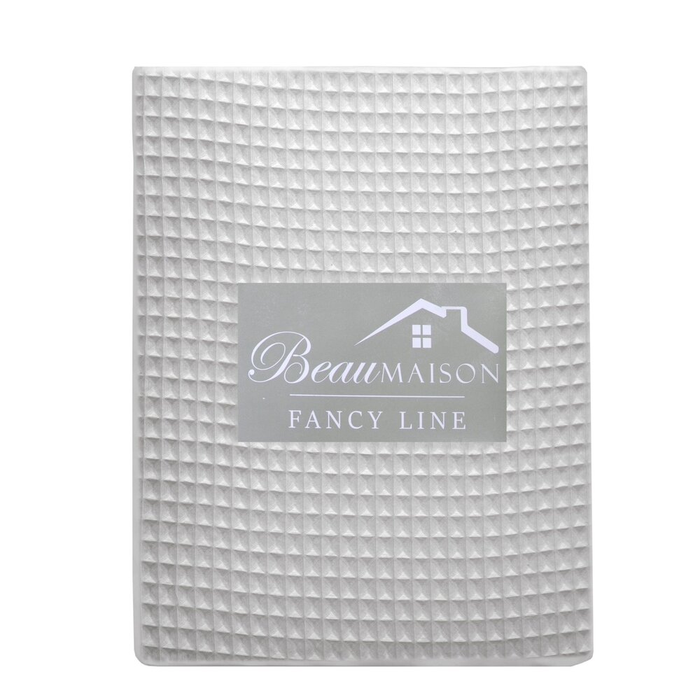 Beau Maison Waffle Fabric Duvet Cover Grey - 100% Cotton Beau Maison Waffle Fabric Duvet Cover Grey - 100% Cotton