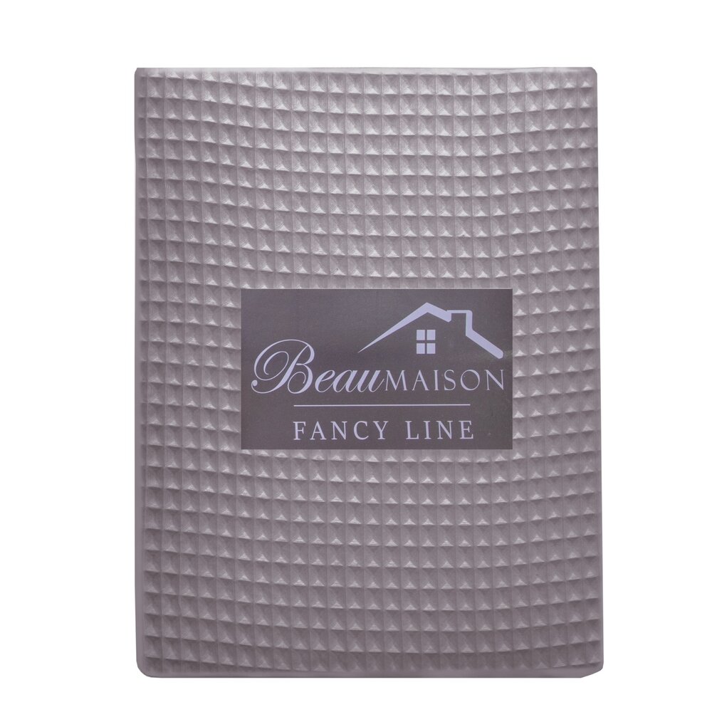 Beau Maison Bettbezug aus Waffelstoff Anthrazit – 100 % Baumwolle Beau Maison Bettbezug aus Waffelstoff Anthrazit – 100 % Baumwolle