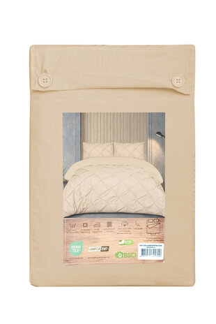 Beau Maison Bettbezug Monte Carlo Creme Beau Maison Bettbezug Monte Carlo Creme