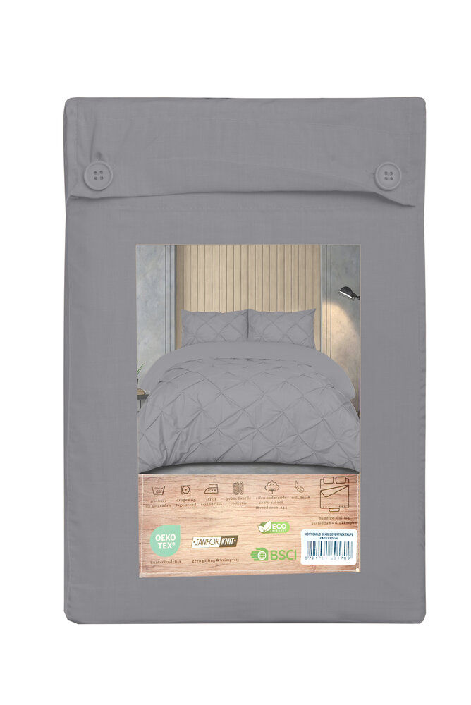 Beau Maison Duvet cover Monte Carlo Gray Beau Maison Duvet cover Monte Carlo Gray
