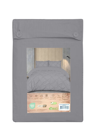 Beau Maison Duvet cover Monte Carlo Gray Beau Maison Duvet cover Monte Carlo Gray