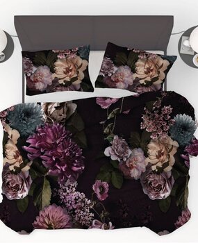 Beau Maison VORBESTELLUNG! Bettbezug Lila Blumen