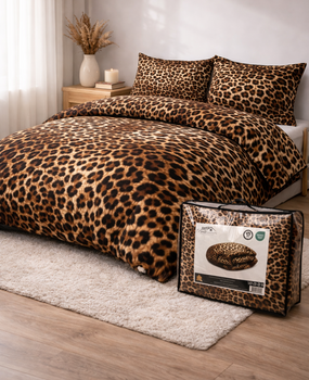 Beau Maison Bedruckte Bettdecke Leopard