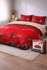 Printed duvet with red Roses Printed duvet with red Roses