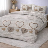 Beau Maison PRE-ORDER! Printed Duvet Live Laugh Love | All Year | Easy Duvet
