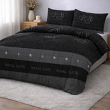 Beau Maison VORBESTELLUNG! Bedruckte Bettdecke Royal Suite | Ganzjährig | Einfache Bettdecke