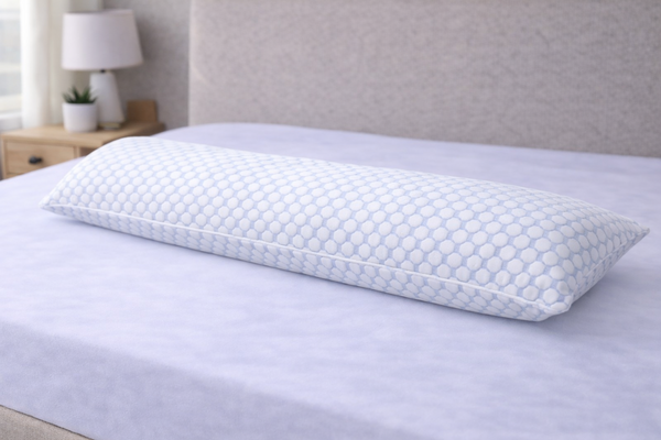 Beau Maison Cool Bamboo Body Pillow Pillowcase - Cool Bamboo Body Pillow Protector - 40x140 cm