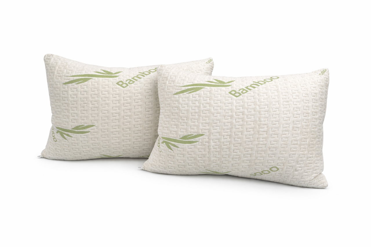 Suite Sheets Bamboo Pillow Light mit druckentlastendem Memory-Schaum