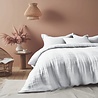 Beau Maison 100% Premium Percale Cotton - Muslin Duvet Cover White