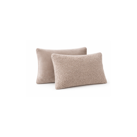 Beau Maison Set of 2 Cotton Pillowcases Taupe - Breathable, Anti-Allergic & OEKO-TEX Certified! - Copy - Copy - Copy