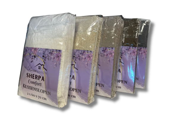 Beau Maison Set of 2 Cotton Pillowcases Taupe - Breathable, Anti-Allergic & OEKO-TEX Certified! - Copy - Copy - Copy - Copy - Copy