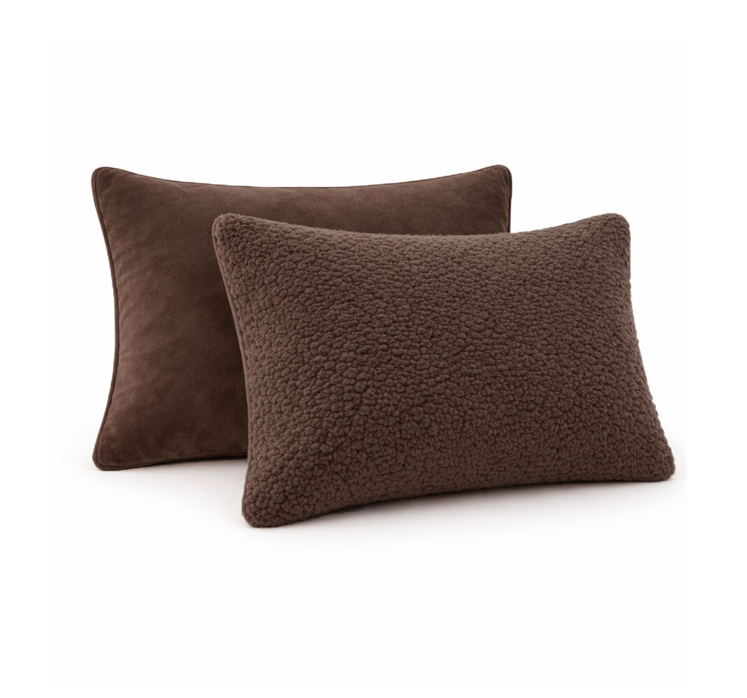 Beau Maison Set of 2 Cotton Pillowcases Taupe - Breathable, Anti-Allergic & OEKO-TEX Certified! - Copy - Copy - Copy - Copy - Copy