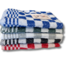 Beau Maison Cotton Kitchen Towel (set of 3) - Checkered Blue