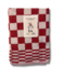 Keukendoek - Handdoek Geblokt Rood